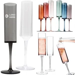 6 Oz Clear Champagne Flutes
