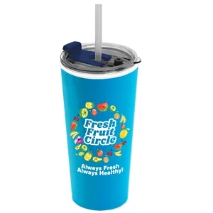 Garyline® Roadmaster Travel Tumbler with 2-in-1 Lid with ...