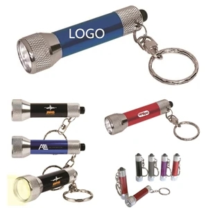 High Quality T5 LED Aluminum Key Chain Flashlight