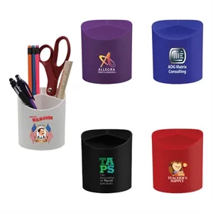 Recycled Desk Organizer, Full Color Digital