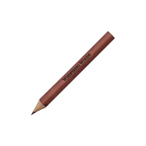 Round Natural Finish Golf Pencils