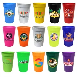 17 oz. Smooth Stadium Cup, Full Color Digital