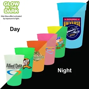 17 Oz. Nite Glow Stadium Cup, Full Color Digital