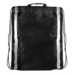 Blank, NW Reflective Drawstring Backpack