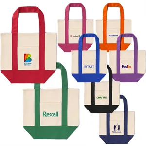 Custom Logo Mini TJ Canvas Tote Bag