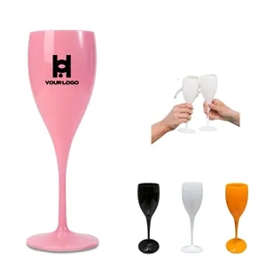 Reusable champagne flute unbreakable for wedding party