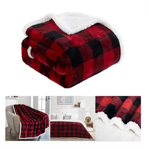 Custom Logo Custom 50"x60" Double Layer Throw Blanket