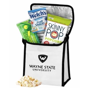 Custom Logo Branded Snack Cooler Gift Bag with Assorted Snacks