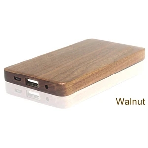 Rectangle Wooden Power Bank