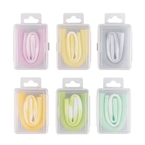 Mini plastic straw box