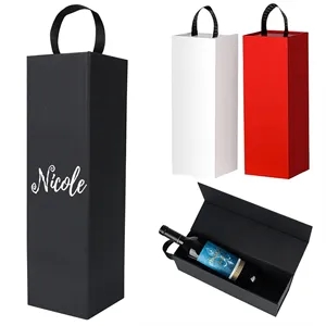 Luxury Foldable Wine Gift Box For Gifting & Storage