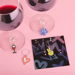 Set Of 4 Wine Charms