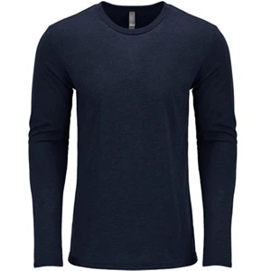 Next Level Men's Tri-Blend Long-Sleeve Crew Neck Tee