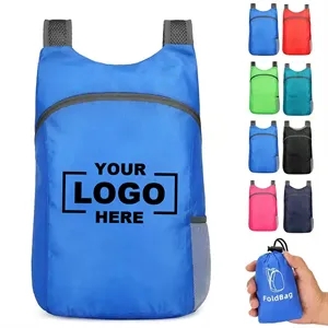 Custom Logo Outdoor Travel Sports Foldable Backpack