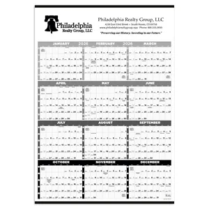 Triumph® Calendars Black & White Time Management Span-A-Y...