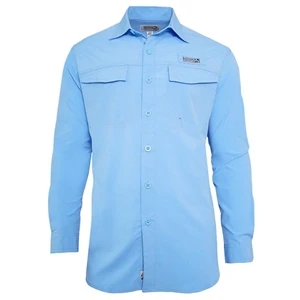 Men's Coastline Stretch Long Sleeve UV Vented Fishing Shirt