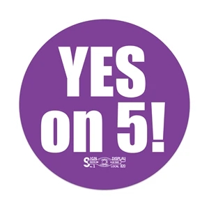 Value Line Rectangle 2 Color Die Cut Roll Label