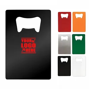 Stainless Steel Credit Card Bottle Opener