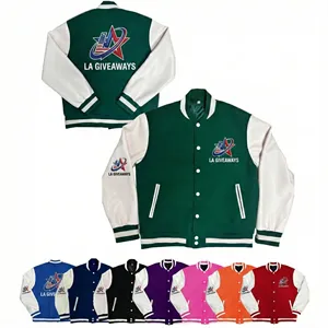 Custom Logo Custom Classic Varsity Letterman Jacket