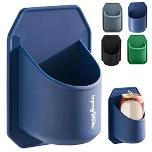 Silicone Shower Beer Holder Wall Mount Drink Can Rack