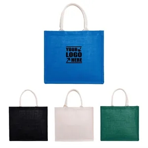 Burlap Jute Reusable Canvas Gift Favors Bag