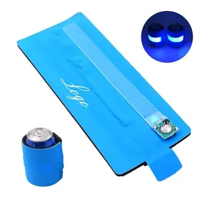 Custom Logo Slap Led Drink Wrap Can Cooler