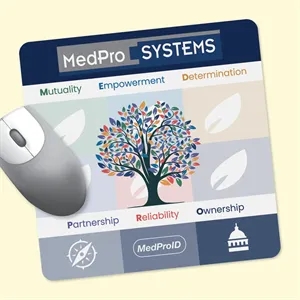 Origin'L Fabric® 8" x 8" x 1/4" Mouse Pad