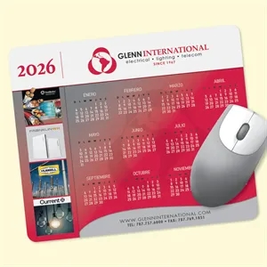 Origin'L Fabric® 8 x 9.5 x 1/16 Calendar Mouse Pad