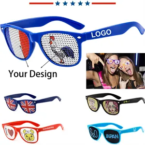 Custom Logo Pinhole promo sunglasses