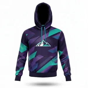 Custom Logo Lightweight 250G Cropped Hoodie Sublimated