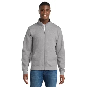 Port & Co Core Fleece Cadet Full-Zip Sweatshirt