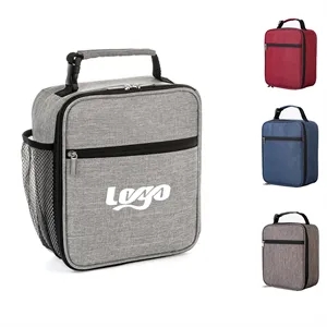 Custom Logo Reusable Spacious Insulated Cooler Lunch Bag For Women & Men
