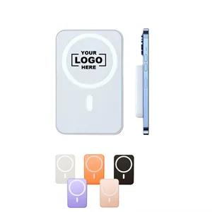 Custom Logo Magnetic Power Bank Delivery 10W Fast Portable Charger