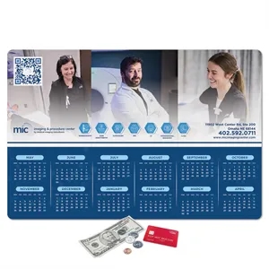 Heavy Duty Fabric Calendar Counter Mat - 12" x 18" x 1/8"