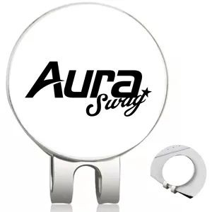 Custom Logo Custom Magnetic Golf Ball Marker and Hat Clip Accessory