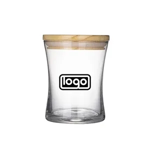 15oz Clear glass Waist Cup