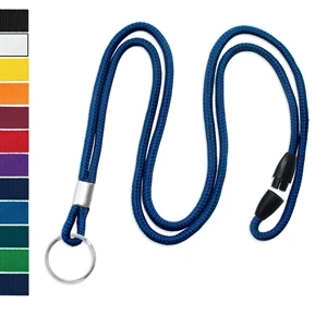 1/8" Blank Breakaway Lanyards with Split Ring
