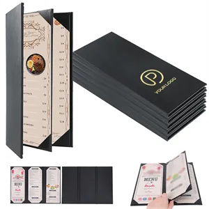 Restaurant menu covers holders 4.25" X 11" for wine list