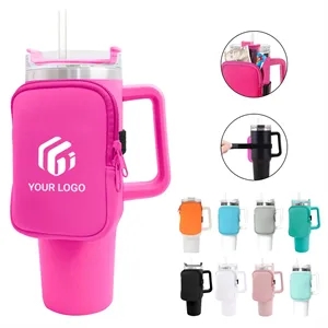 Custom Logo Cup Accessories Water Bottle Pouch Bag for 40oz Tumbler