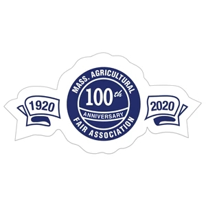 Round Special Occasion Roll Label w/ Side Banners