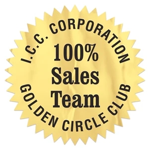 Round Special Occasion Roll Label w/ Pinked Edge