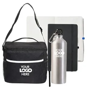 Employee Welcome Cooler, Journal & Sport Bottle Kit