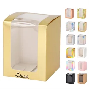 Clear Window Holographic Packaging Paper Box