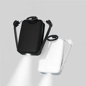 4000mAh LED Flashlight Keychain Power Bank