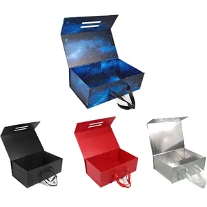 Collapsible with Magnetic Lid Box