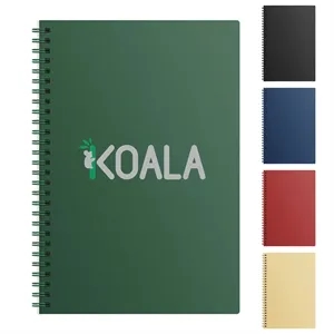 Custom Logo B5 Spiral Notebook with Poly Cover