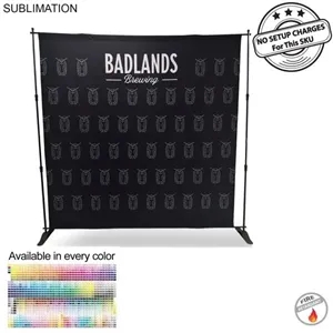 5' Exhibitor Expanding Display Kit, Media Wall, Backdrop