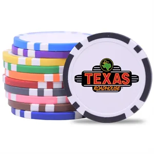 Custom Logo Poker Chip Golf Ball Marker