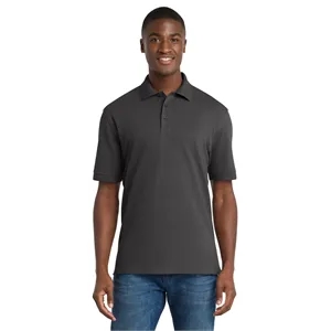 Port & Co Combed Ring Spun Pique Polo.