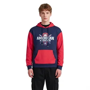 Custom Logo Custom Unisex Dye Sublimated Hoodie - Composite Cotton Full-